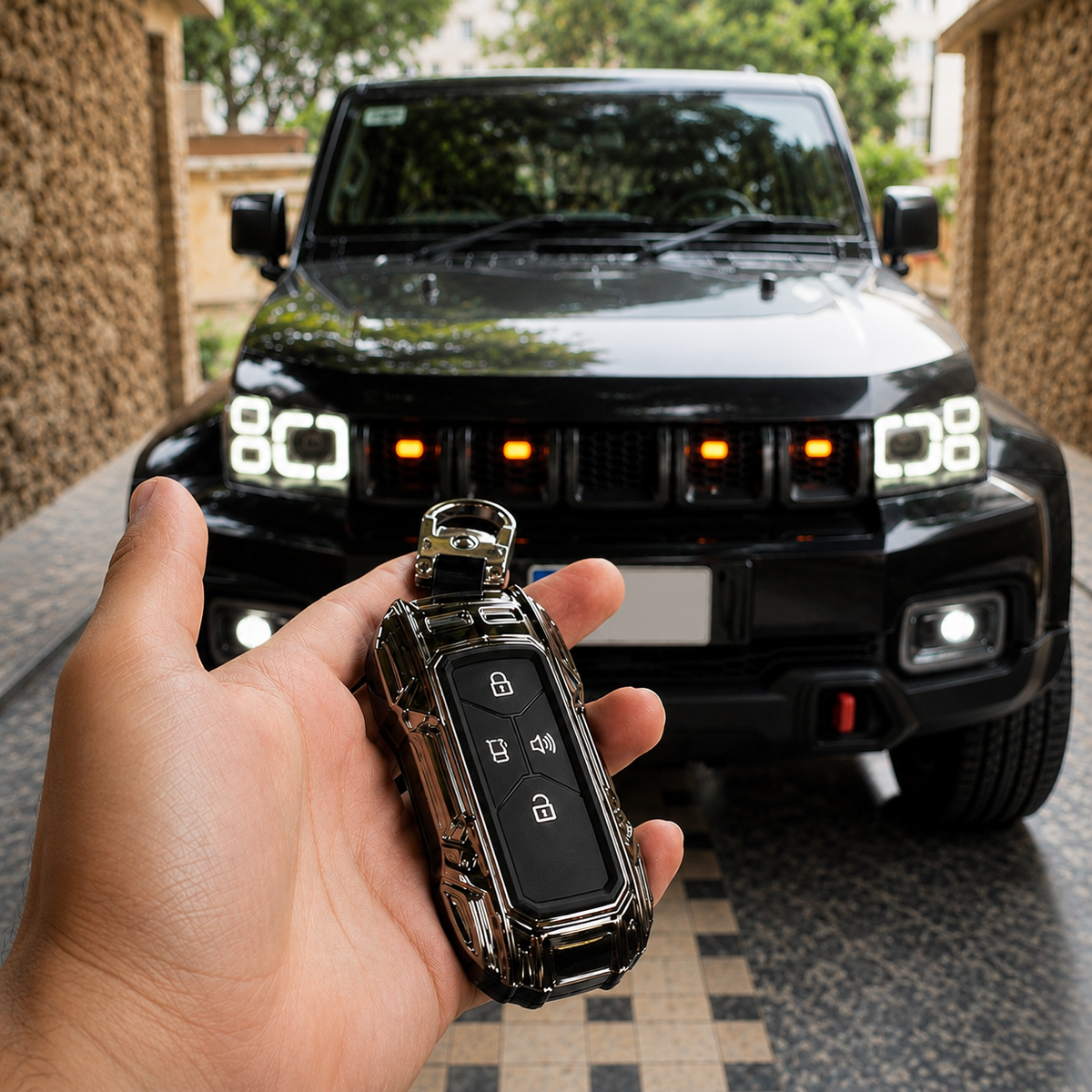 Baic BJ 40 Batman Keycover