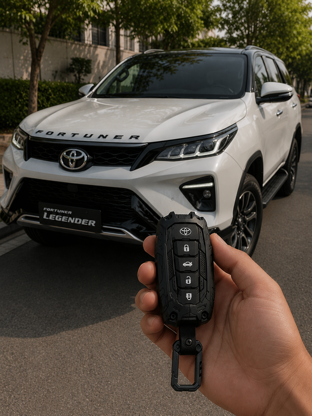Toyota Fortuner Armoured Style Keycover