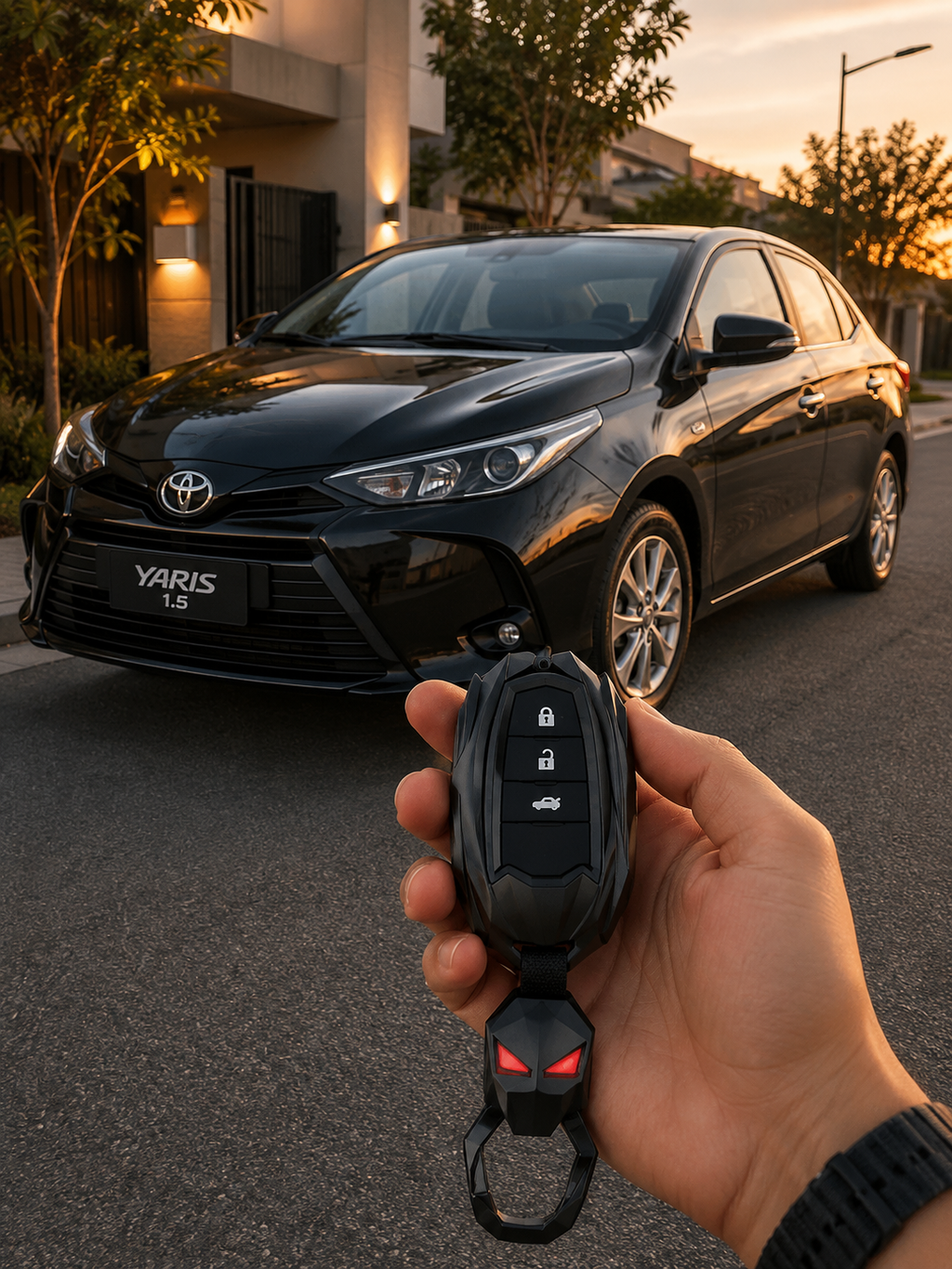 Toyota Yaris 1.5 Batman Style Keycover