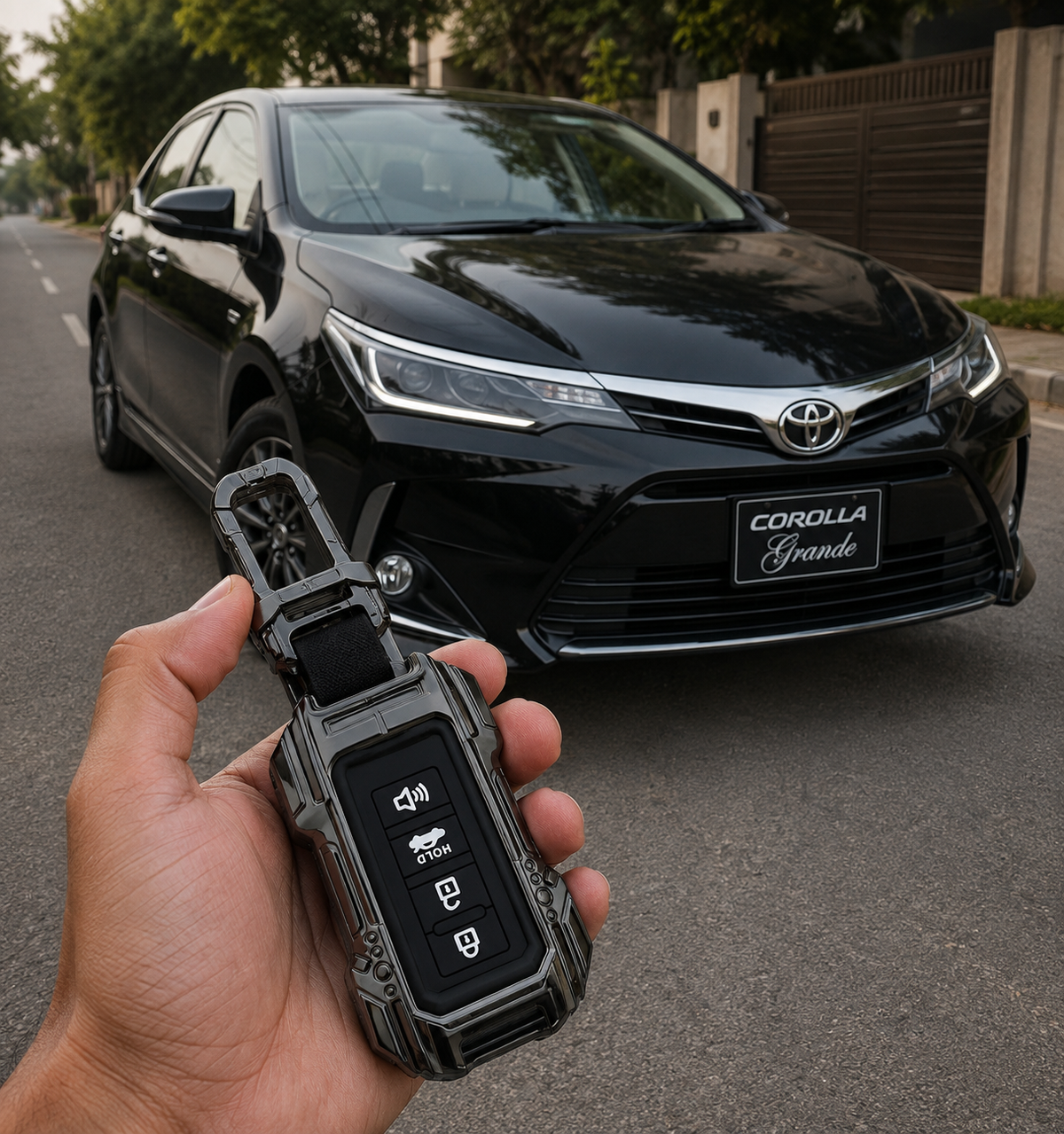 Toyota Grande Batman Style Keycover