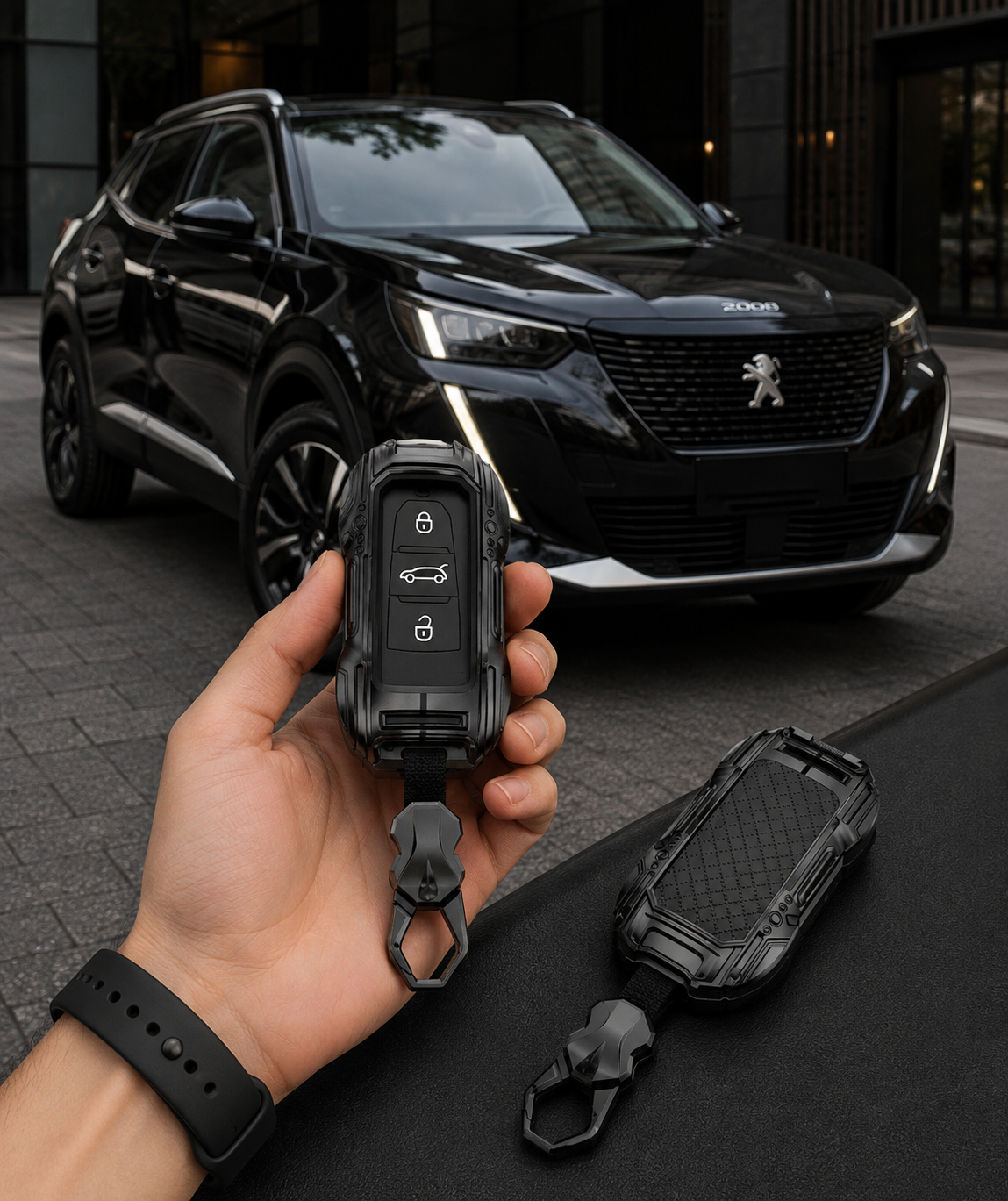 Peugeot 2008 Batman Keycover