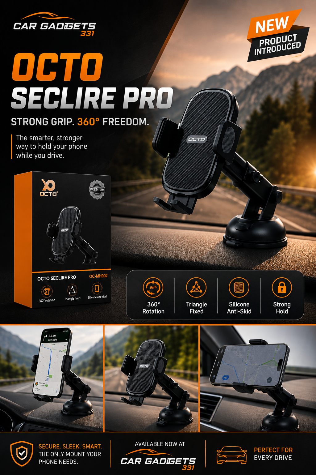 Mobile Holder For Cars (MH002)