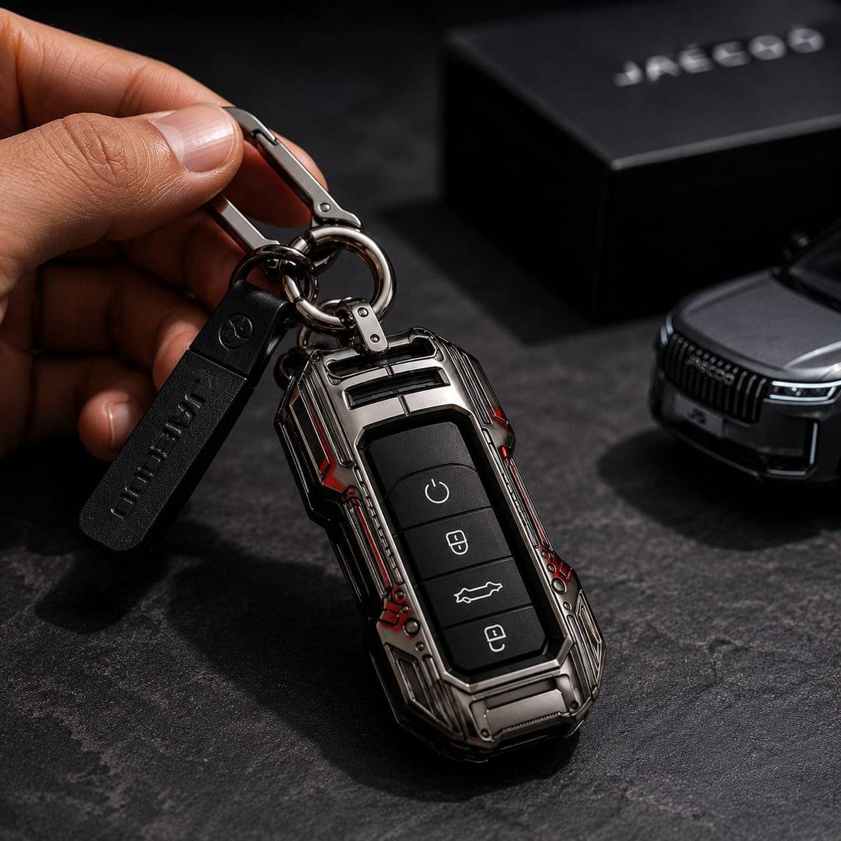Jaecoo J5,J7 Batman Style Metal Keycover
